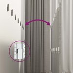 vidaXL Tête de lit avec armoires sonoma gris Bois d'ingénierie