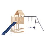 vidaXL Aire de jeux d'extérieur bois de pin massif