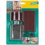 Wolfcraft jeu de polissage du pois pour mobilier 7 pièces 5643000