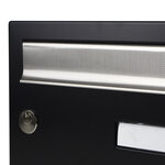 Boite aux lettre  Allure 1 porte   noir 9005M