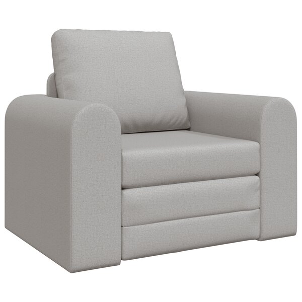 vidaXL Canapé Lit 2-en-1 Gris Nuage 98x71x83 cm Tissu