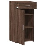 vidaXL Buffet chêne marron 45x42 5x93 cm bois d'ingénierie