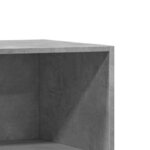 vidaXL Garde-robe gris béton 77x48x102 cm bois d'ingénierie