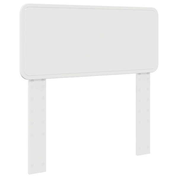 vidaXL Tête de lit Blanc Brillant 90 cm Bois d'ingénierie