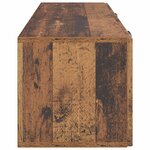 vidaXL Meuble TV mural Bois ancien 98 x 31 x 30 cm Bois d'ingénierie