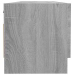 vidaXL Garde-robe Sonoma gris 100x32 5x35 cm Bois d'ingénierie