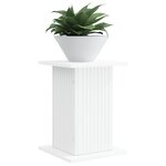 vidaXL Support de Plante 2 pc Blanc 30 5 x 30 x 43 cm