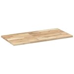 vidaXL Dessus de meuble de salle de bain non traité bois d'acacia