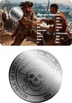 Pièce de monnaie en Platine 12 Dollars g 0.031 (1/1000 oz) Millésime 2026 PRIVATEERS VS PIRATES 1/1000 (PRÉCOMMANDE)