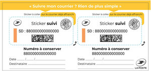 Sticker Suivi - Lot de 2