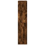 vidaXL Bibliothèque chêne fumé 100x33x155 5 cm bois d'ingénierie