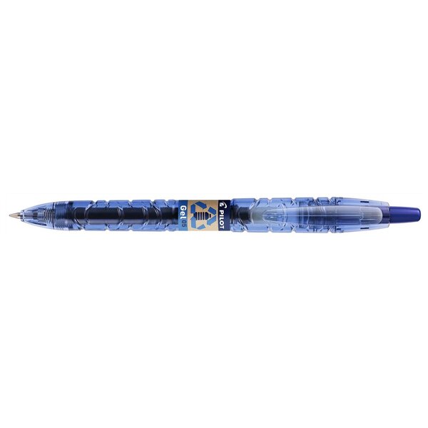 Stylo bille à encre gel B2P Pointe Fine 0 5 mm tracé 0 3 mm Bleu PILOT