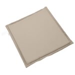 vidaXL Coussins de siège de jardin lot de 4 taupe 45x45x2 cm carré