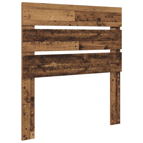 vidaXL Tête de lit Bois ancien 75 cm Bois d'ingénierie