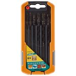 Wolfcraft jeu de forets universels 6 pièces 3-10 mm 7114000