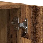Meuble mural vidaXL en bois vieilli 70x42 5x40 cm en bois aggloméré