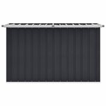 vidaXL Boîte de rangement de jardin Anthracite 149x99x93 cm