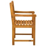 vidaXL Chaises de jardin 8 Pièces Naturel Bois d'Acacia Massif