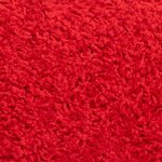 vidaXL Tapis d'escalier 10 Pièces 65x21x4 cm Rouge