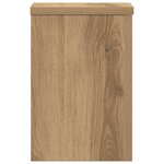 vidaXL Supports pour plantes 2 Pièces chêne artisanal bois d'ingénierie