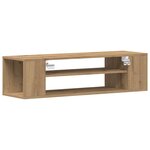 vidaXL Meuble TV artisian oak 100 x 30 x 26 5 cm Bois d'ingénierie