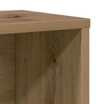 vidaXL Bibliothèque chêne artisanal 60x24x101 5 cm bois d'ingénierie