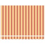 vidaXL Store rétractable automatique avec LEDs jaune et orange 350x250 cm