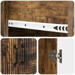 vidaXL Ensemble de Meubles 2 Pièces 66 x 34 5 x 95 cm Bois d'ingénierie