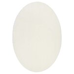 vidaXL Tapis Crème 140 x 200 cm Polyester