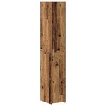 Meuble de rangement étroit vidaXL Vieux bois 30x42.5x225 cm Bois ingé