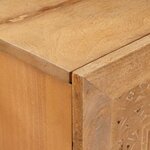 vidaXL Buffet Marron clair 33 5 x 90 x 75 cm