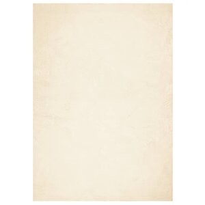 vidaXL Tapis HUARTE à poils courts doux et lavable crème 140x200 cm