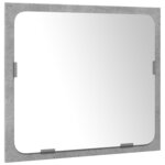 vidaXL Ensemble de meubles de salle de bain 3 Pièces gris béton