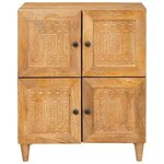 vidaXL Buffet Marron clair 33 5 x 60 x 75 cm