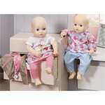 Zapf Creation 701973 - BABY Annabell Ensemble Jean de voyage pour poupée de 43cm