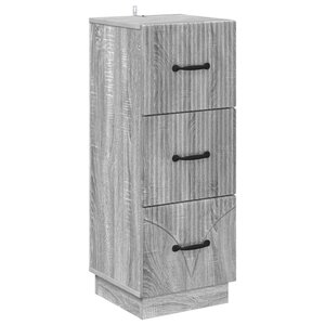 vidaXL Armoire à tiroirs 33 x 34 5 x 87 cm Bois d'ingénierie