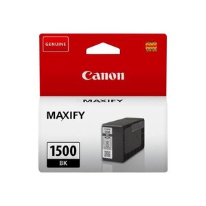 Cartouche Jet d'encre Originale PGI-1500 BK noir CANON