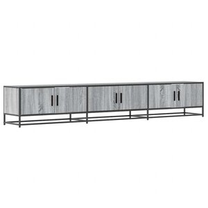 vidaXL Meuble TV sonoma gris 240x35x41 cm bois d'ingénierie