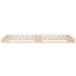 vidaXL Cadre de lit 90x200 cm Bois de pin massif