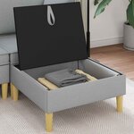 vidaXL Sofa avec rangement Tissu