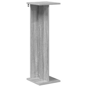 vidaXL Support de Plante Sonoma gris 25 x 25 5 x 80 5 cm
