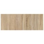 vidaXL Meubles TV 2 Pièces chêne sonoma 80x30x30 cm bois d'ingénierie