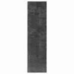 vidaXL Tapis doux à poils moyens et lavable HUARTE Anthracite