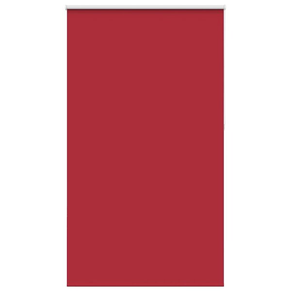 vidaXL Store enrouleur occultant rouge largeur du tissu 121 6 cm