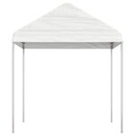 vidaXL Belvédère avec toit blanc 6 69x2 28x2 69 m polyéthylène
