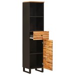 vidaXL Armoire de salle de bain Chêne artisanal 38 x 33 x 160 cm