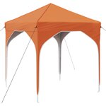 vidaXL Tente de fête pop-up 194 x 194 x 245 cm Orange