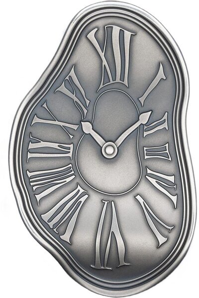 Monnaie MELTING CLOCK Salvador Dali Argent 2$ Niue 2024