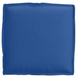 vidaXL Coussin pour assise de palette 6 Pièces Bleu royal 40 x 40 x 8 cm