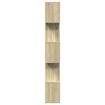 vidaXL Étagère séparatrice de pièce 5 niveaux chêne sonoma 70x24x161cm
